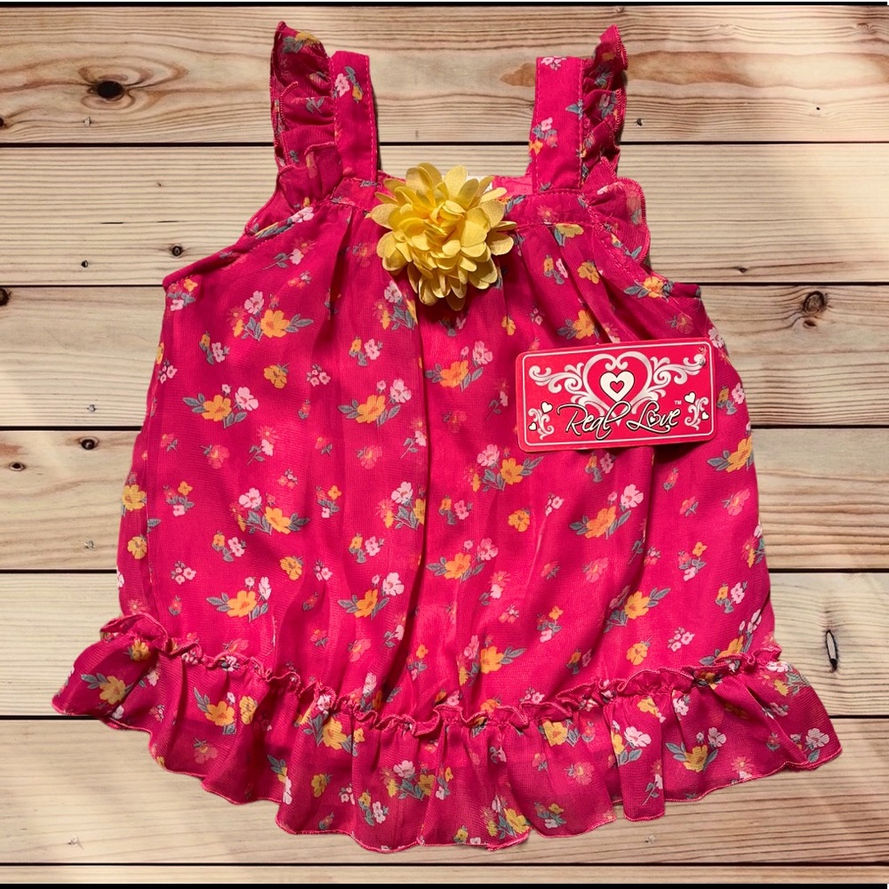 Real Love- Floral Toddler Dress